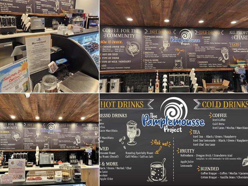 The Pamplemousse Project Menu