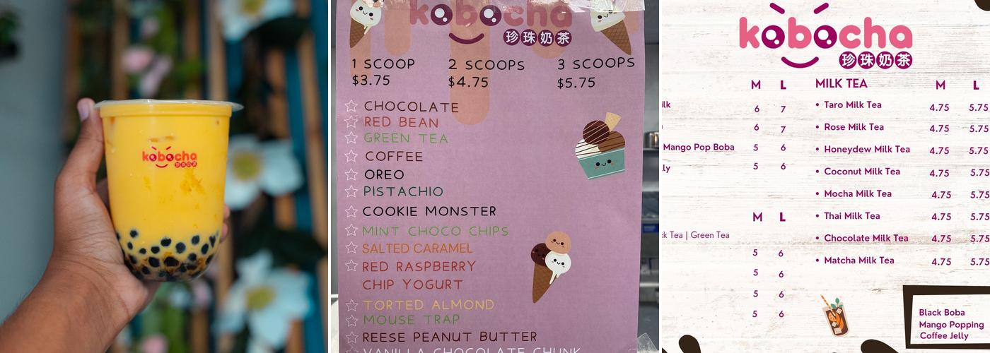 Kobocha Menu