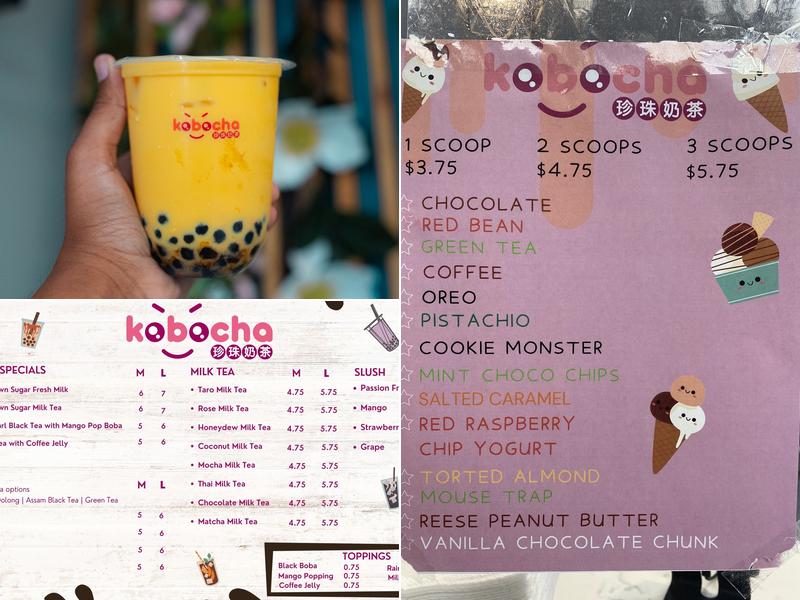 Kobocha Menu