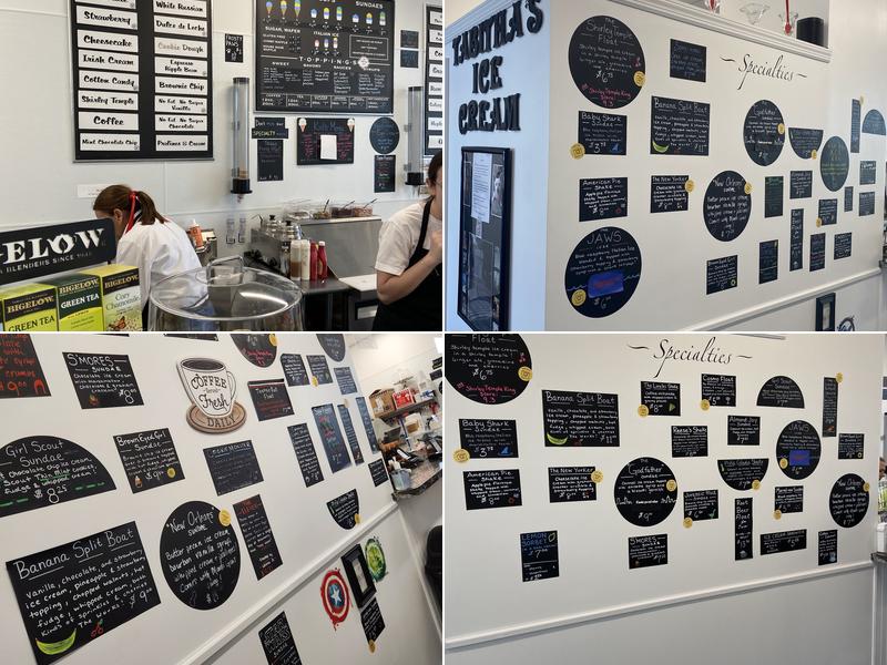 Tabitha's Ice Cream LLC Menu