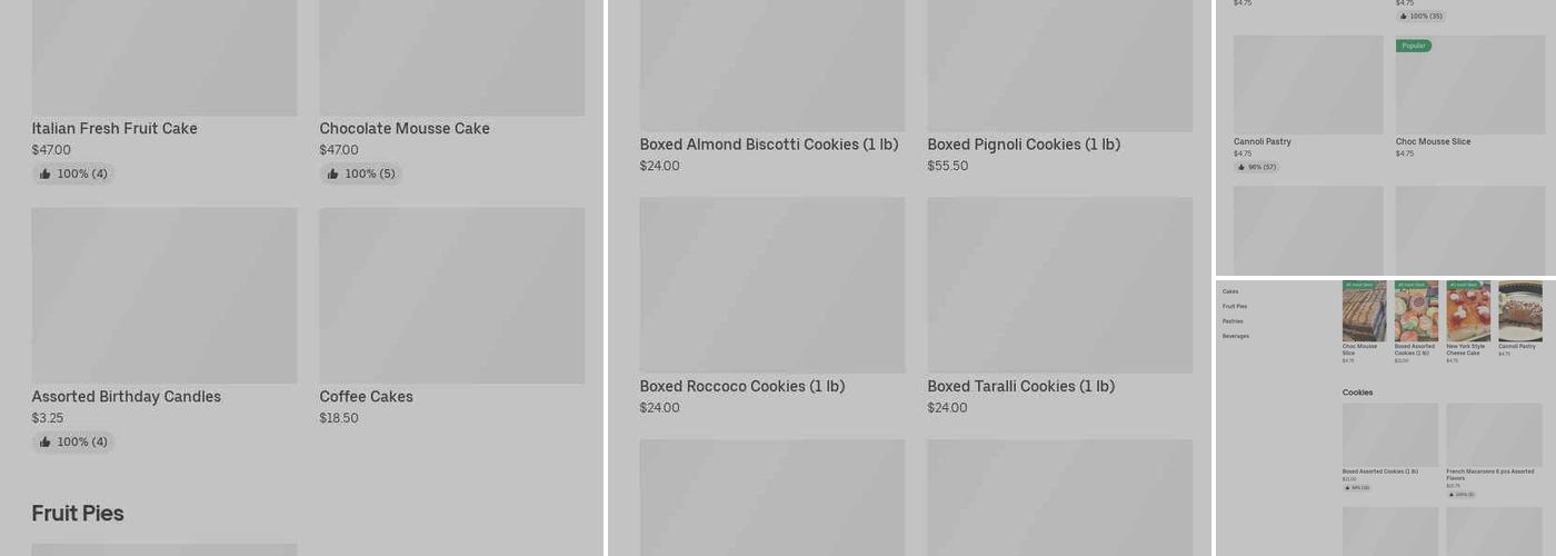 Desserts And Ice Cream Now Menu