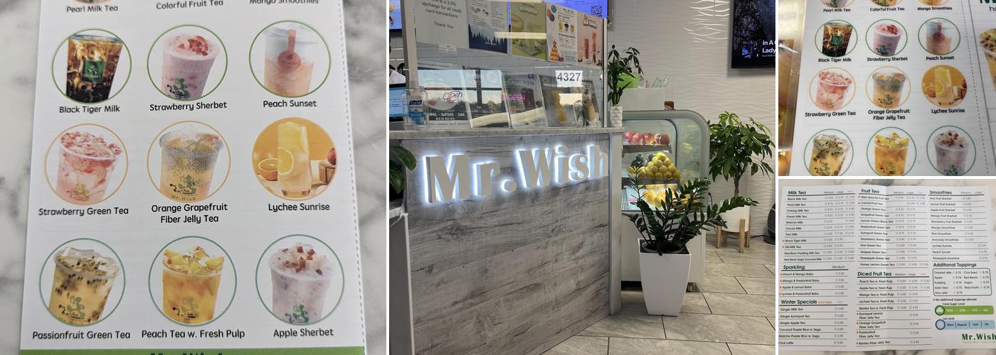 Mr. Wish Wilmington Delaware Menu