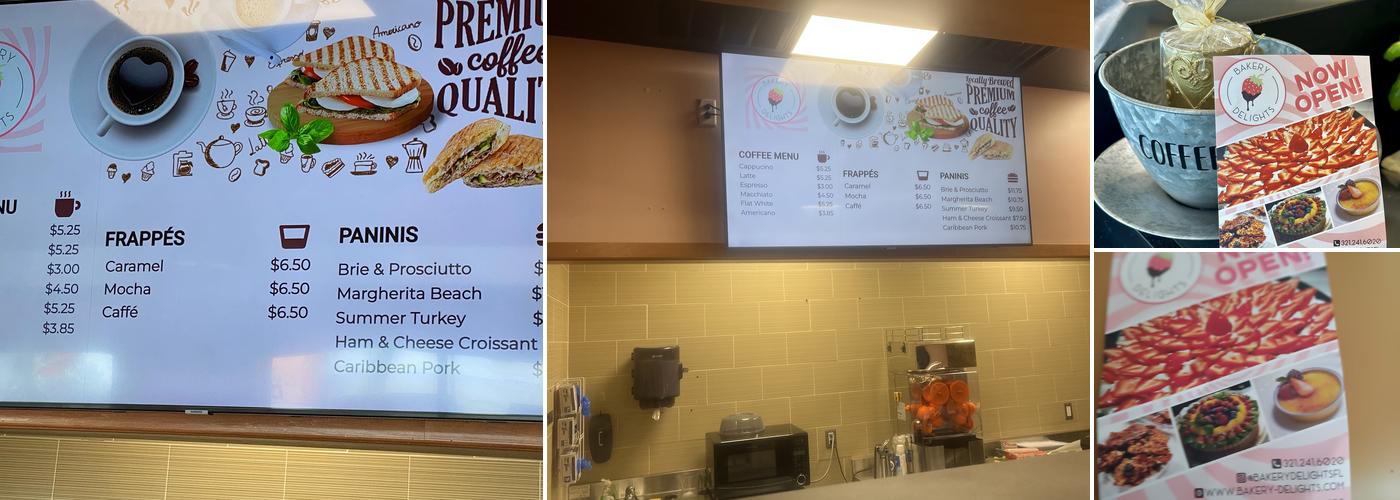 Bakery Delights Menu