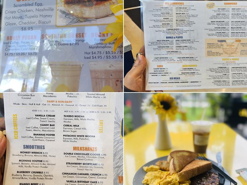 CRACK'D Kitchen & Coffee Menu