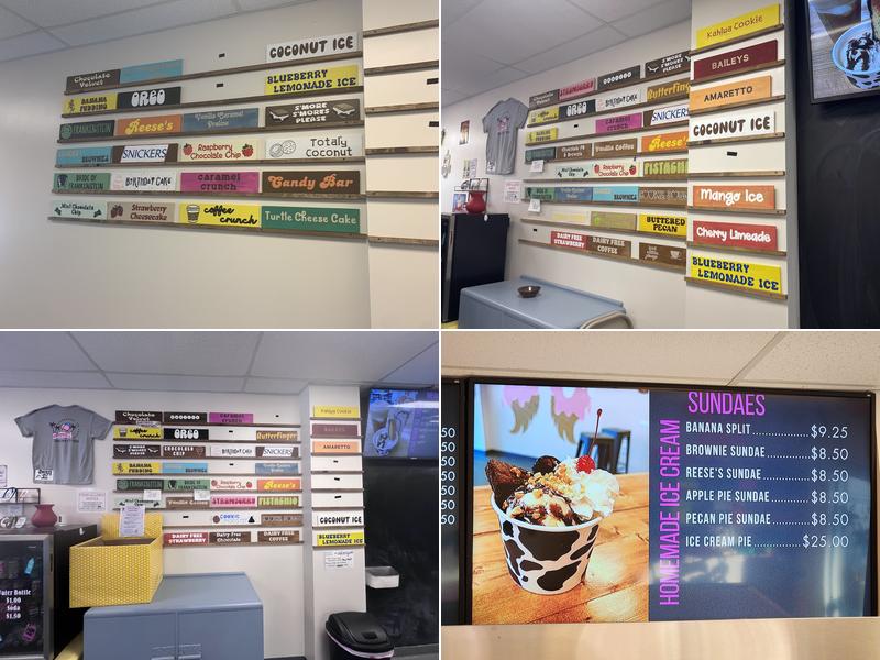 Sweet Melissa's Homemade Ice Cream Menu