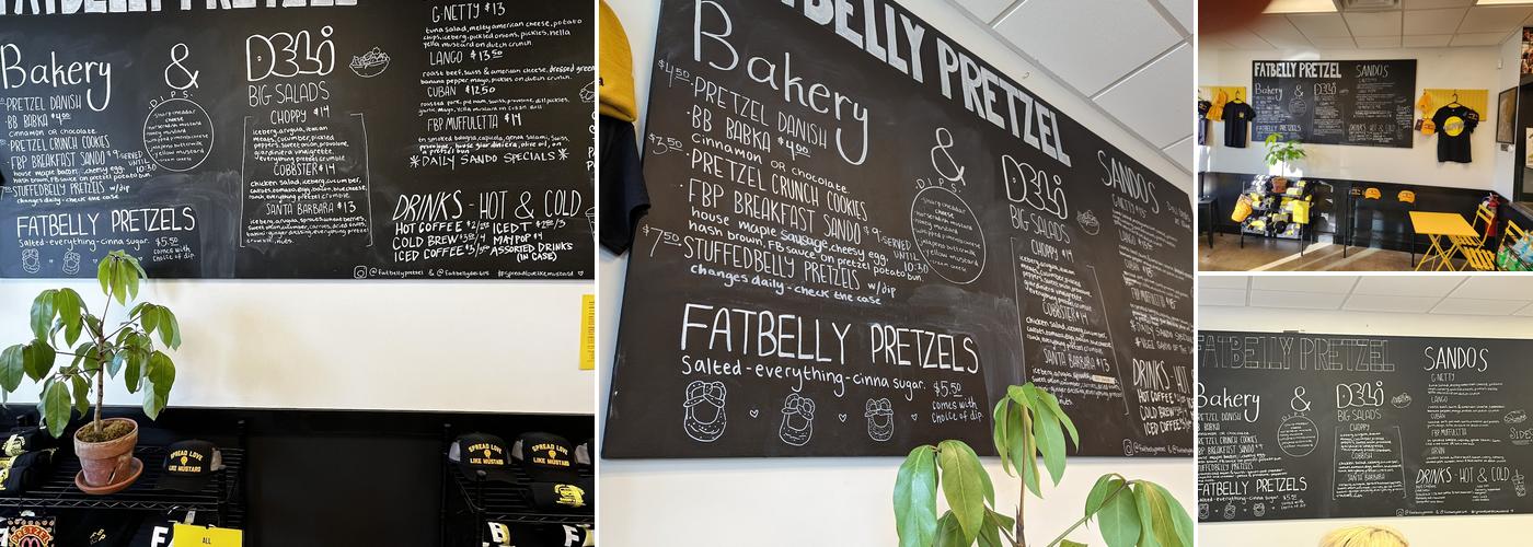FatBelly Pretzel Bakery & Deli Menu