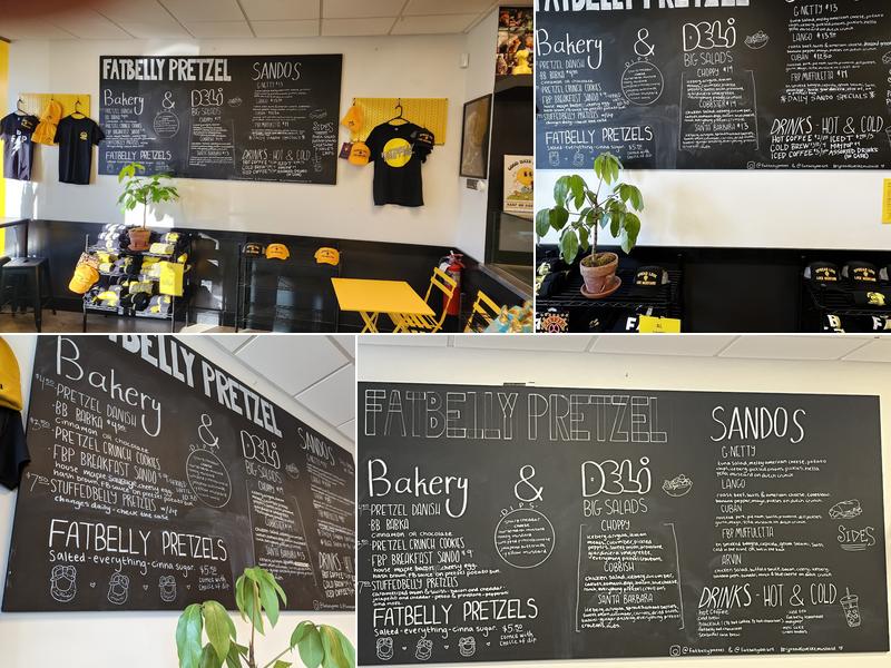 FatBelly Pretzel Bakery & Deli Menu