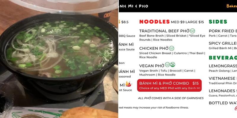 Han's Banh Mi AFH Menu