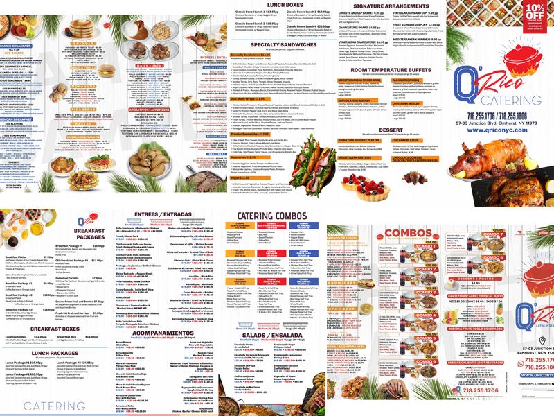 QRico Latin Restaurant-57-03 Junction Blvd Menu