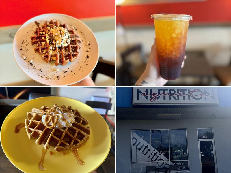 Ignite Nutrition Protein Shakes, Energy Drinks, Protein Donuts