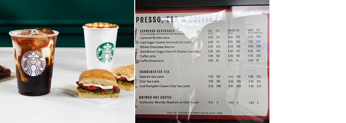 Starbucks Menu