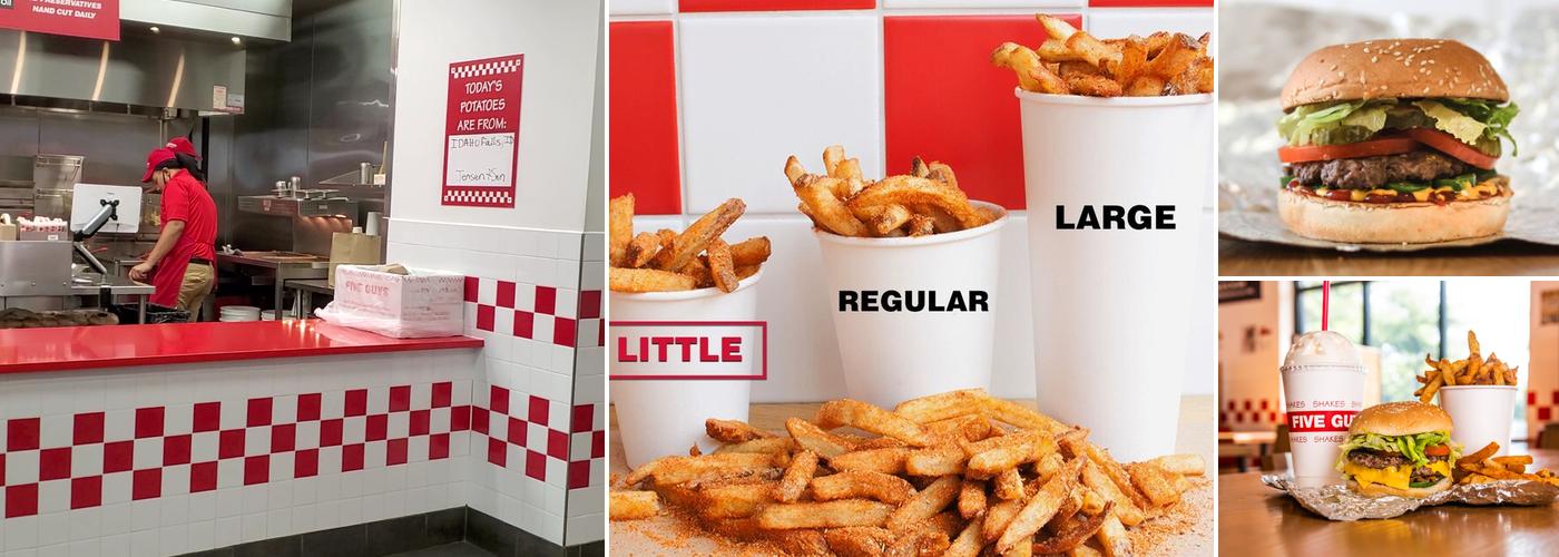 Five Guys Menu