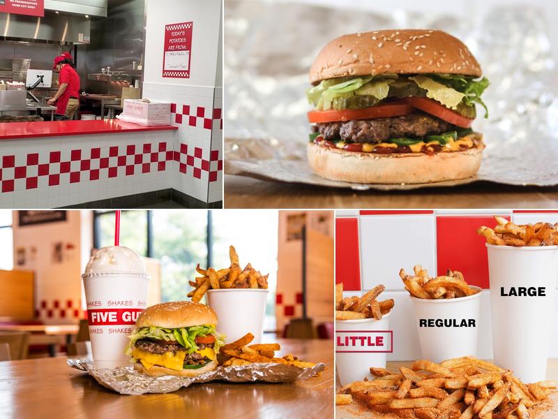 Five Guys Menu