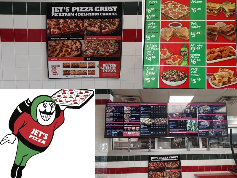 Jet's Pizza Menu