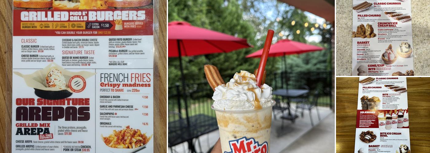 Mr. Churro Menu