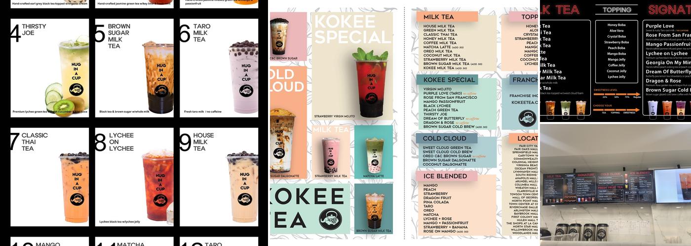 Kokee Tea - Johns Creek Menu
