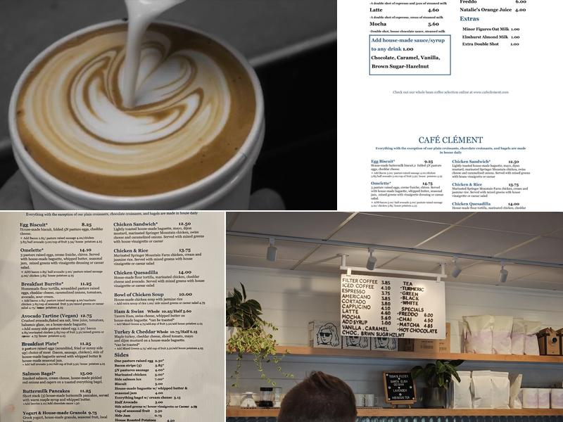 Café Clément Menu