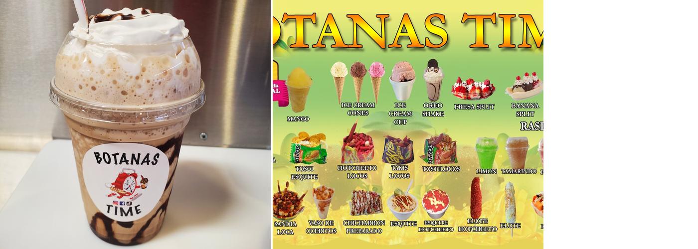 Botanas Time Menu