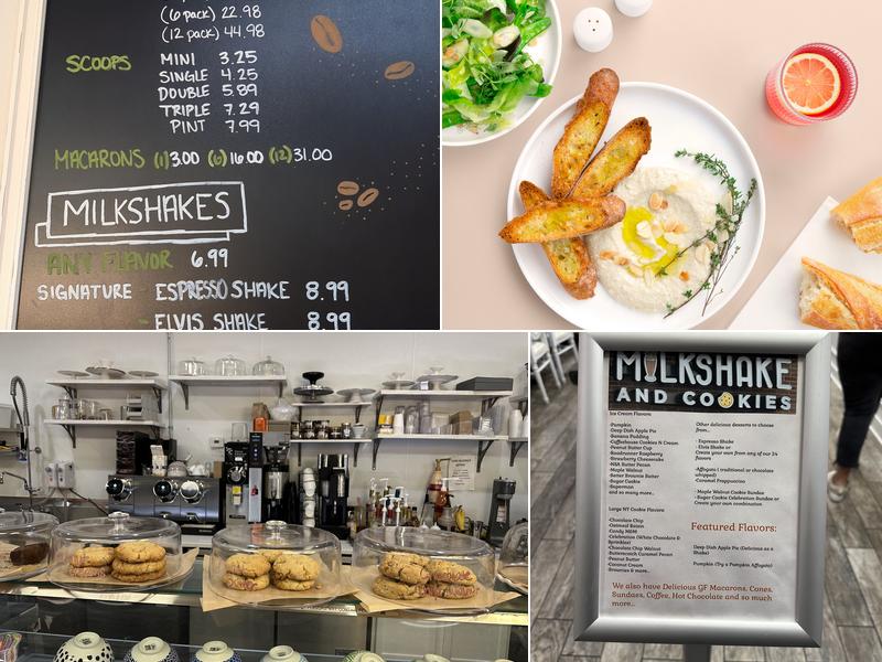 Milkshake and Cookies Menu