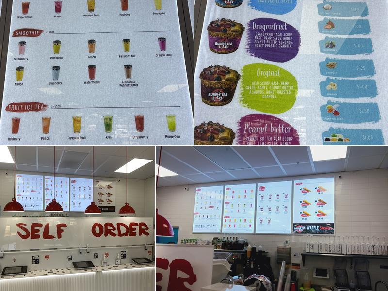 Bubble tea lab gurnee Menu