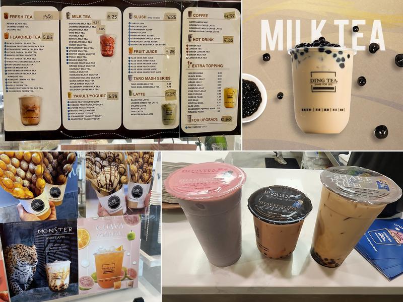 Ding Tea Rolling Meadows Menu