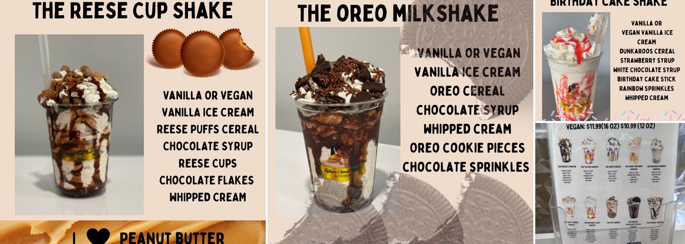 Taylor's Cereal Bowl Kitchen Menu