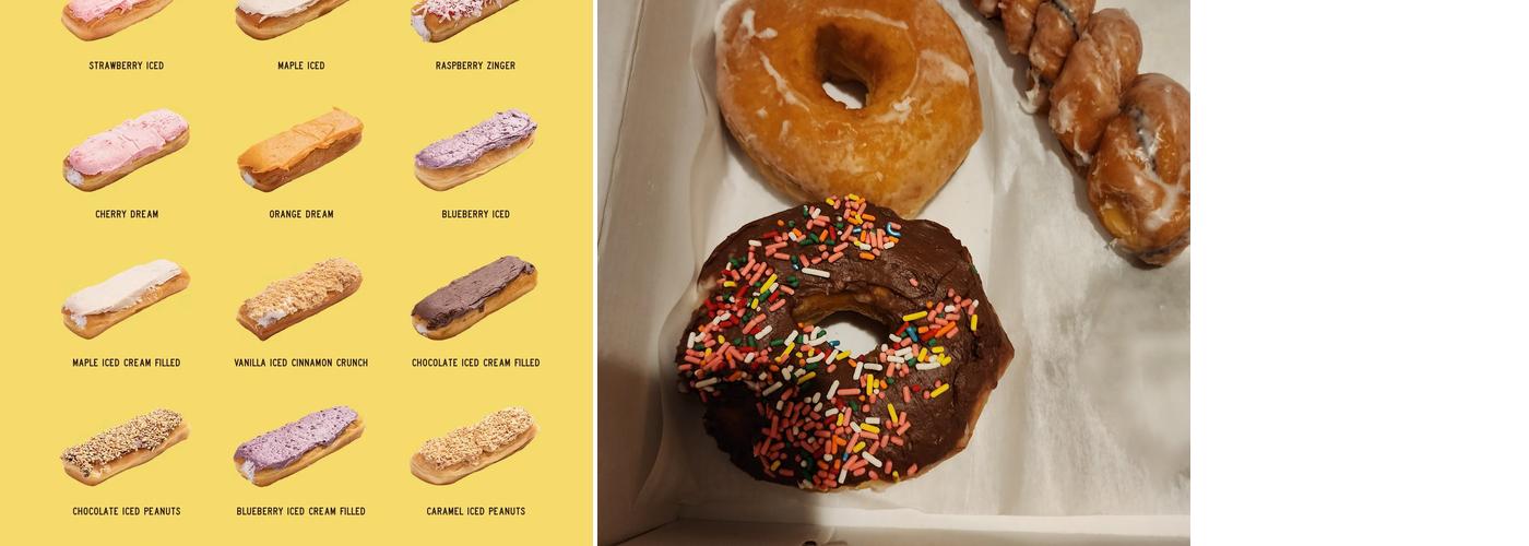 Jeff's Donuts Menu