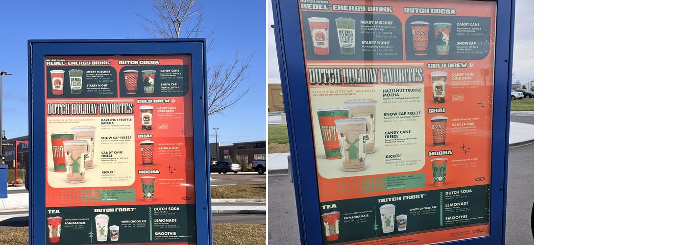 Dutch Bros Coffee Menu