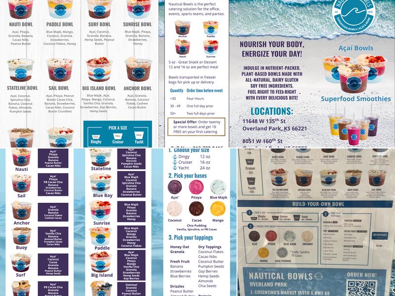 Nautical Bowls Menu