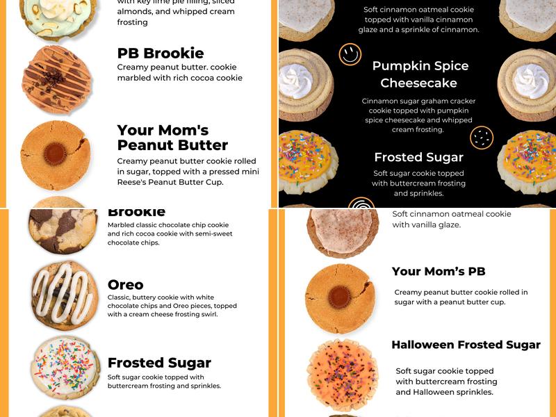 Cookie Co. Lenexa Menu