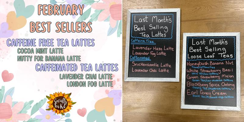 Socially Tea KC LLC Menu