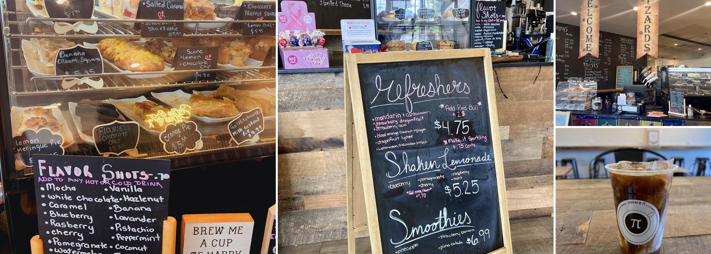 Coffee & pi / Coffee & π Menu