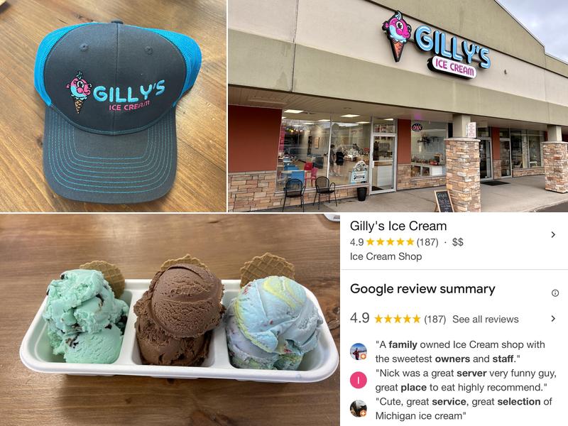 Gilly's Ice Cream 1059 E Long Lake Rd, Troy
