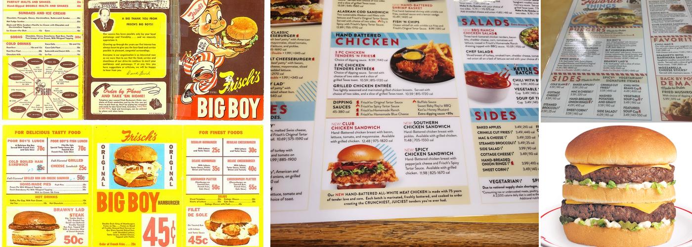 Frisch's Big Boy Menu