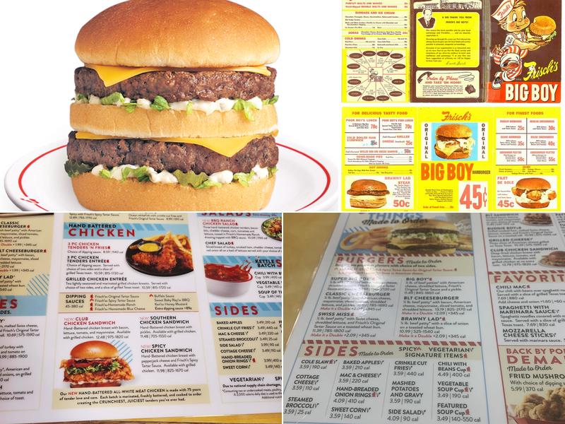 Frisch's Big Boy Menu