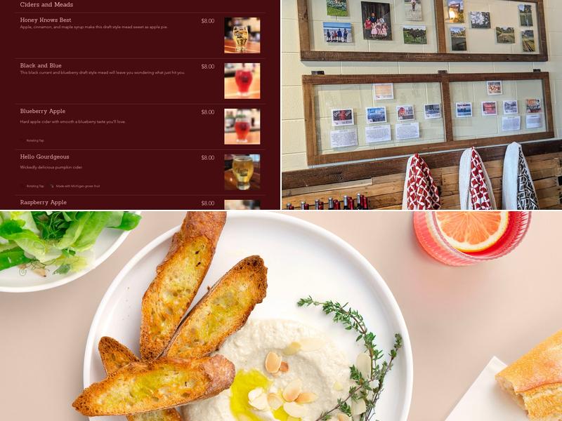 Crazy Vines Winery Menu