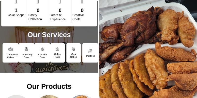 Eunices Bakery Menu