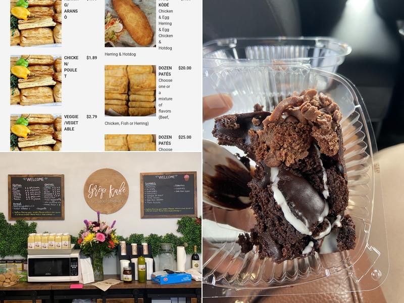 Grêp Kafé & Sweets Bakery Menu