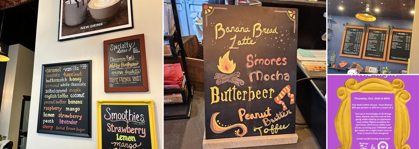 The Well Coffee House Menu