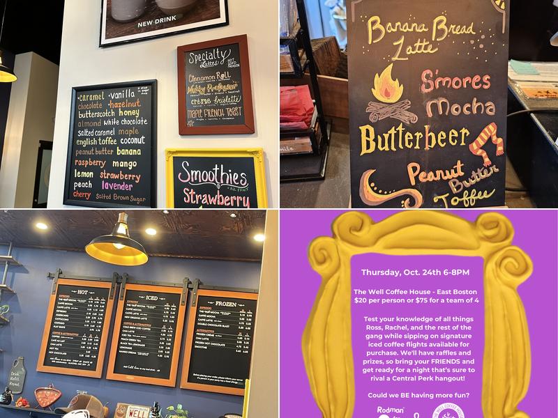 The Well Coffee House Menu