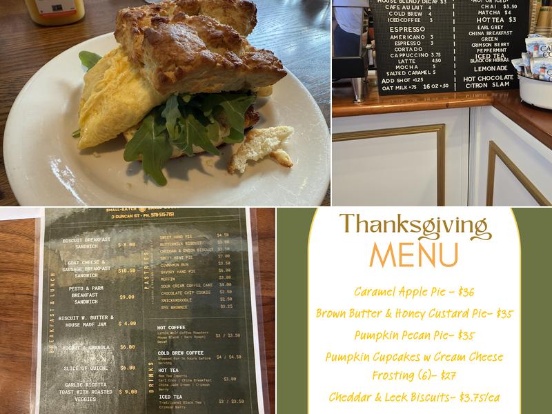 Source Bakery Menu