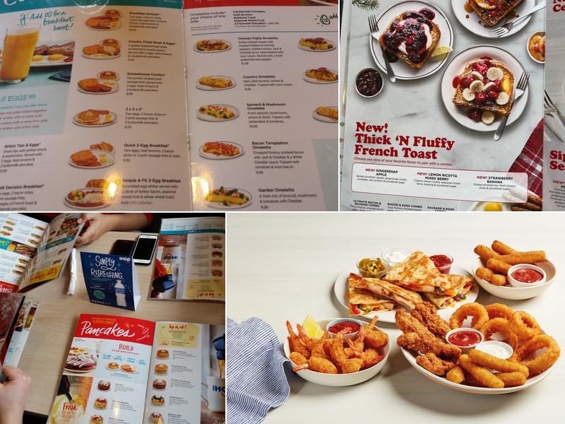 IHOP Menu
