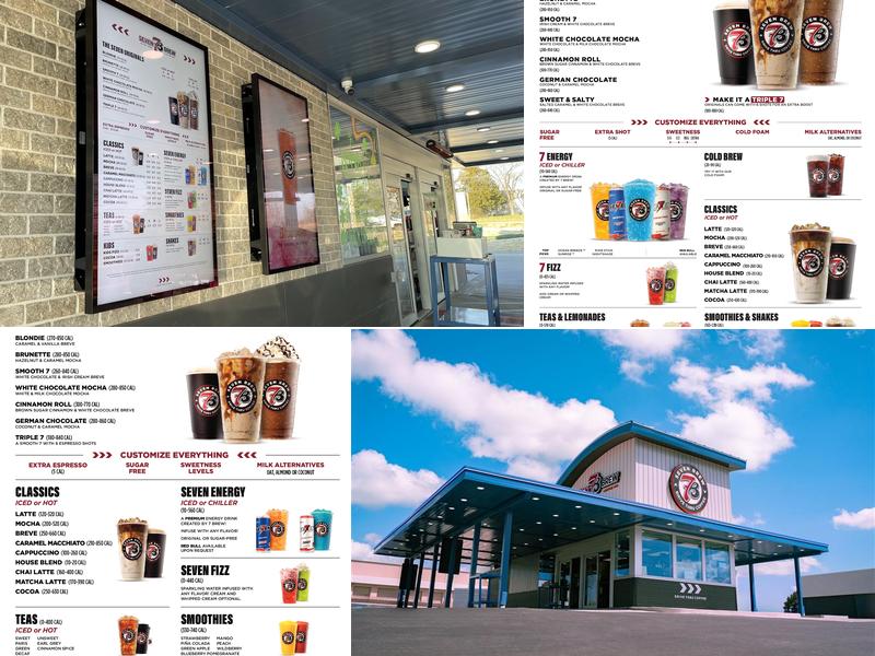 7 Brew Coffee Menu