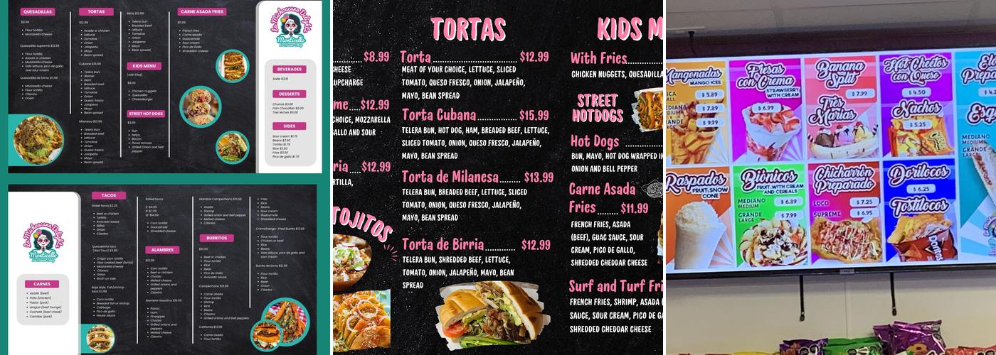 La Michoacana Ice Cream Delights Menu