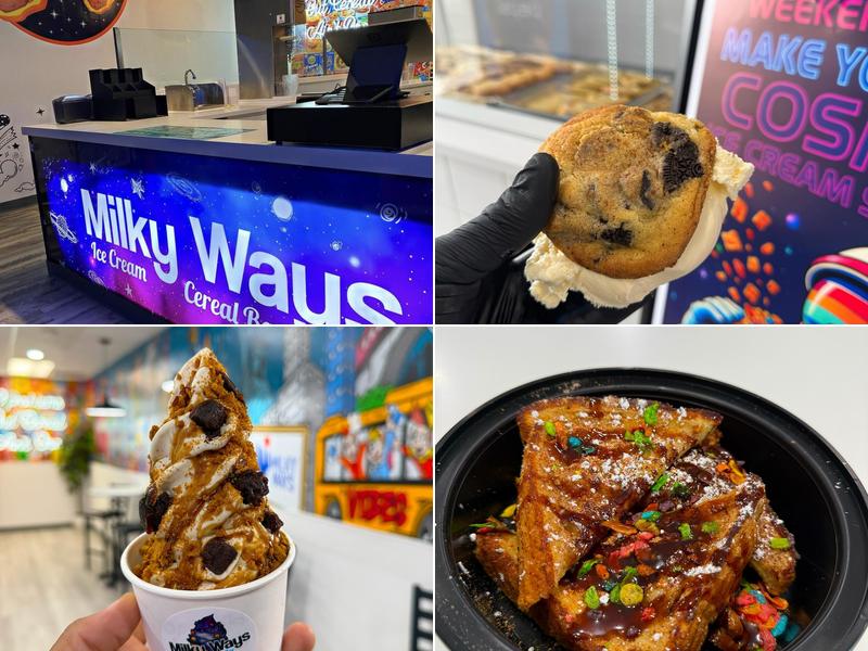 MilkyWays Ice Cream & Cereal Bar