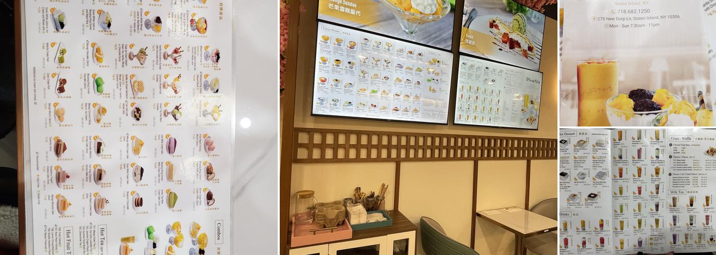 Mango Mango Dessert Staten Island Menu