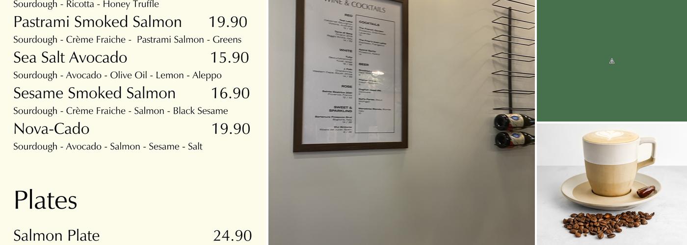 Caffe Aronne Menu