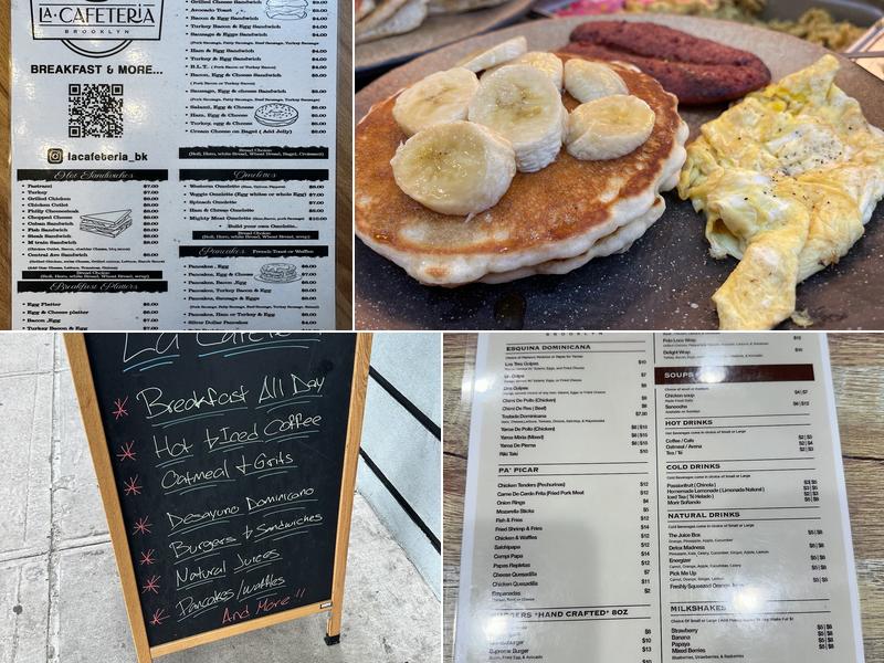 La Cafeteria Bk Menu