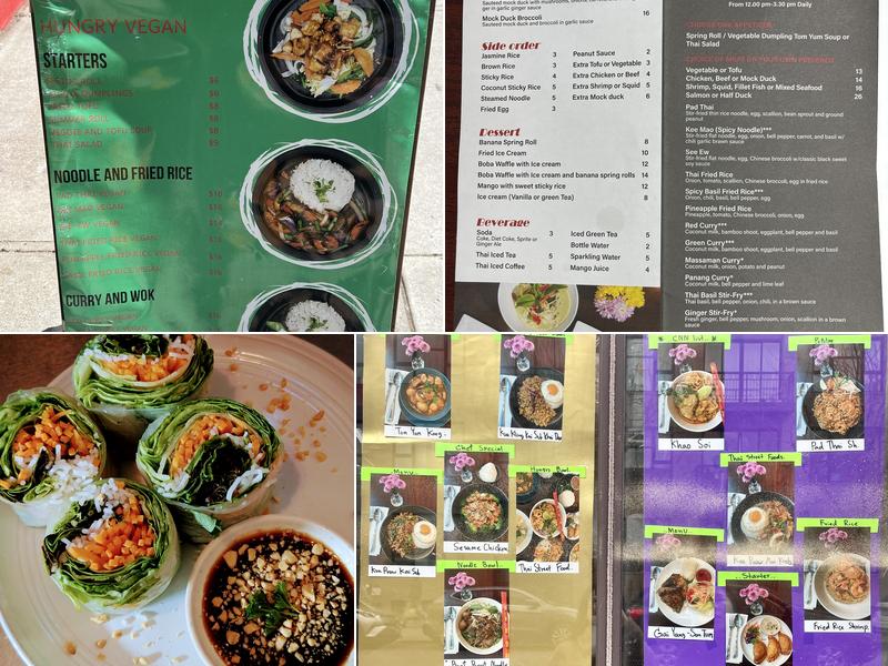 Hungry Bowl Thai Menu