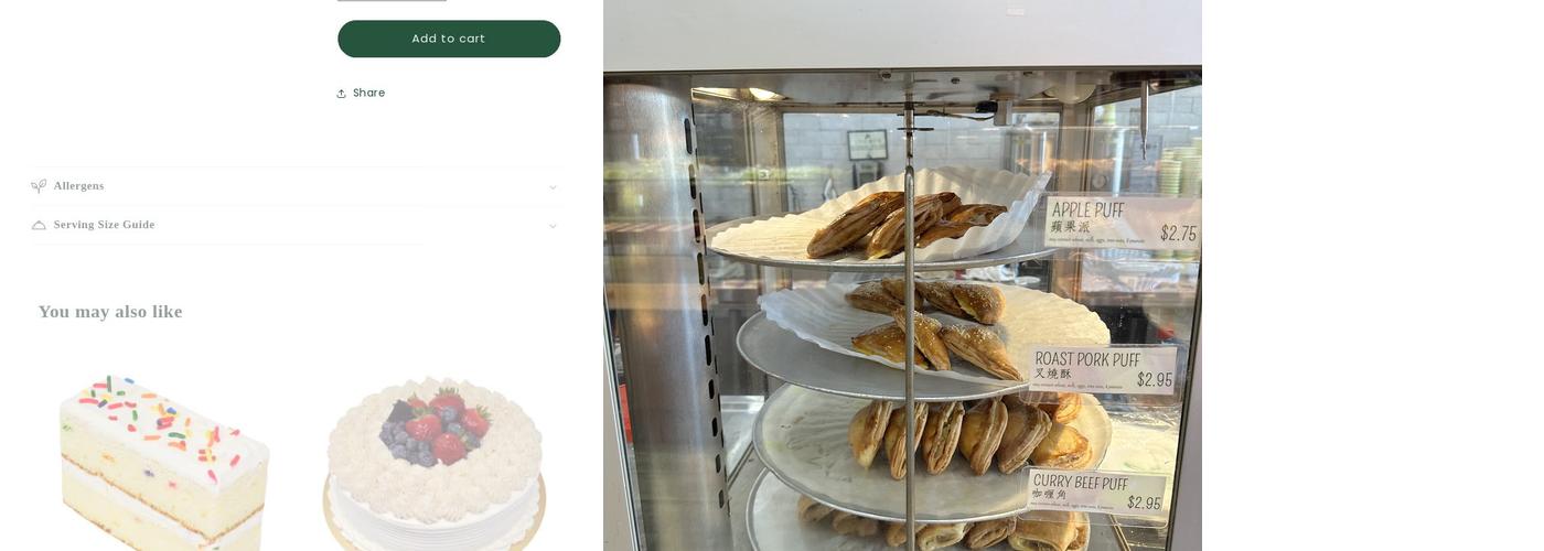 Fay Da Bakery Menu